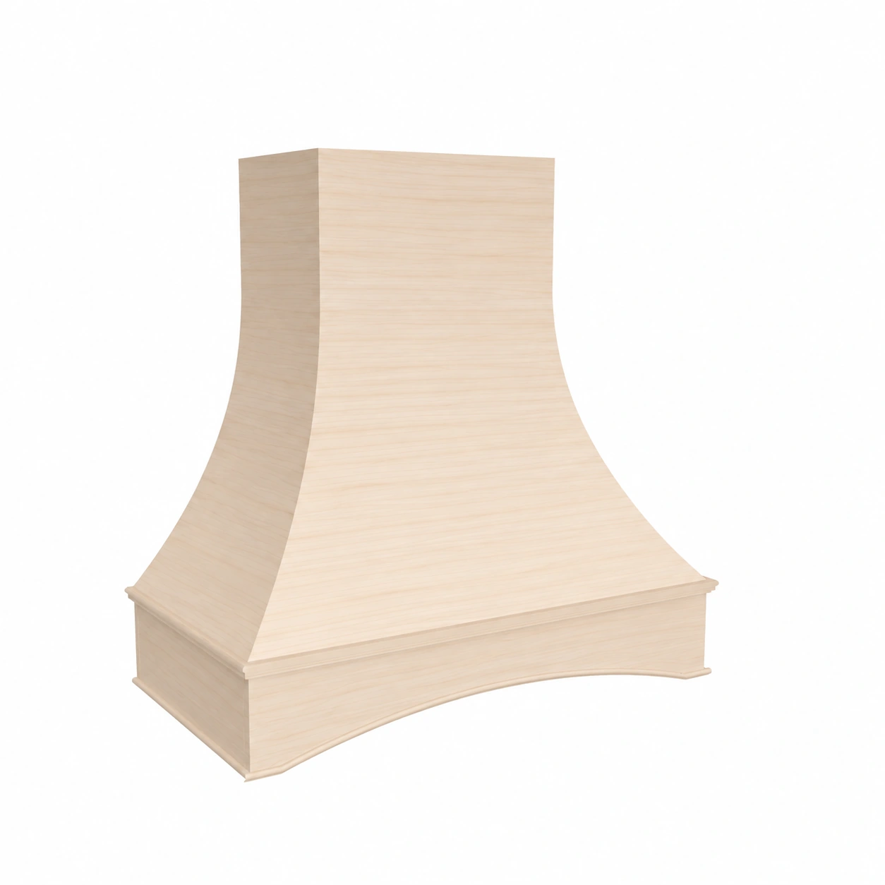 France Curve wood hood