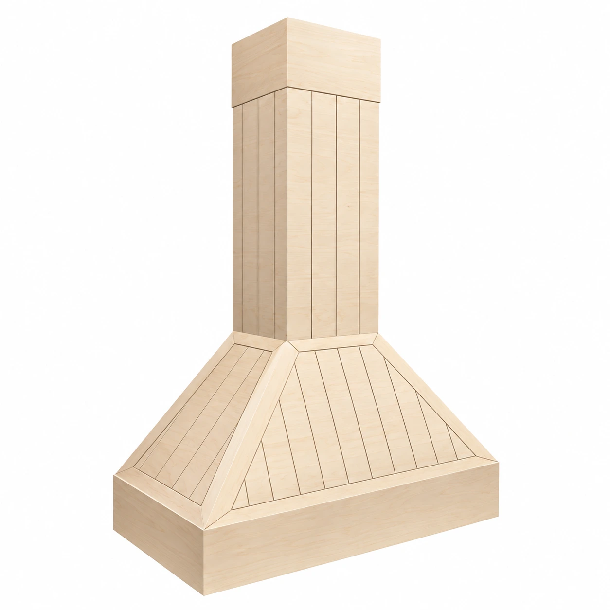 Aspect wood hood shell