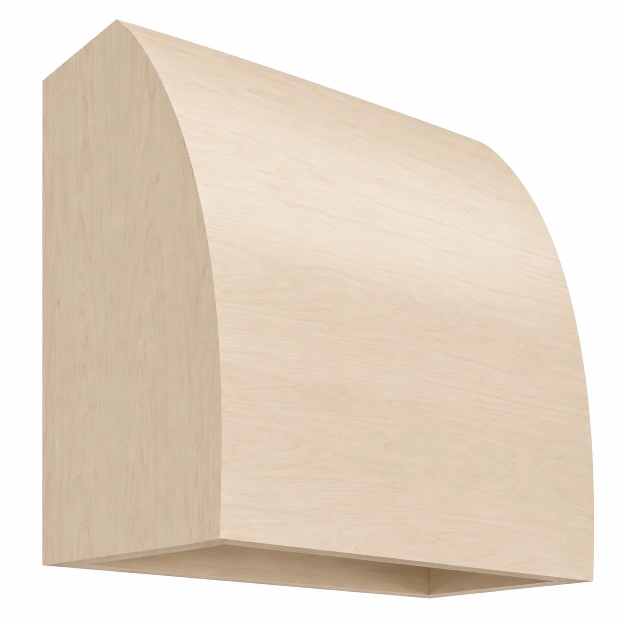 Chastain custom wood hood shell