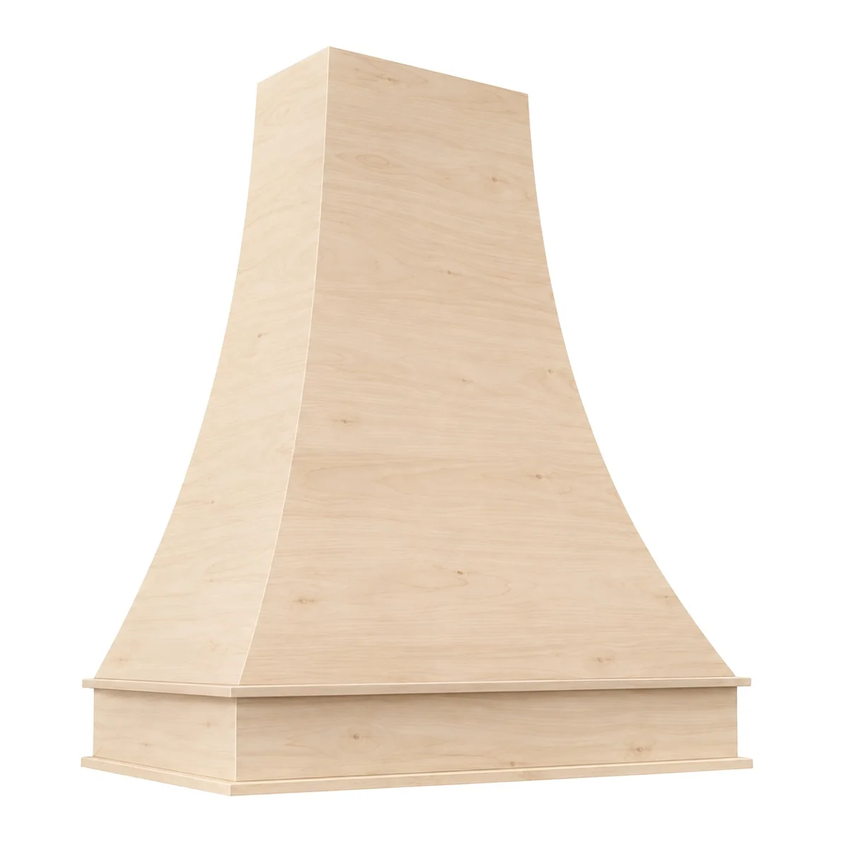 Graceful Arc Hood wood hood shell