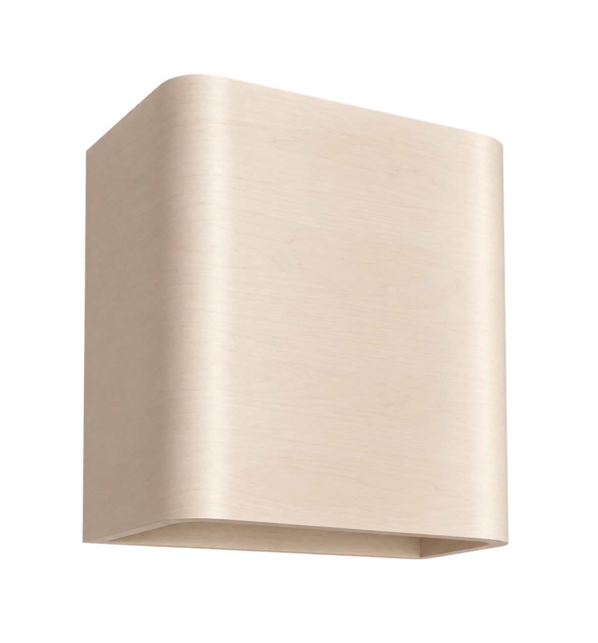 Modern Soft Curve wood hood
