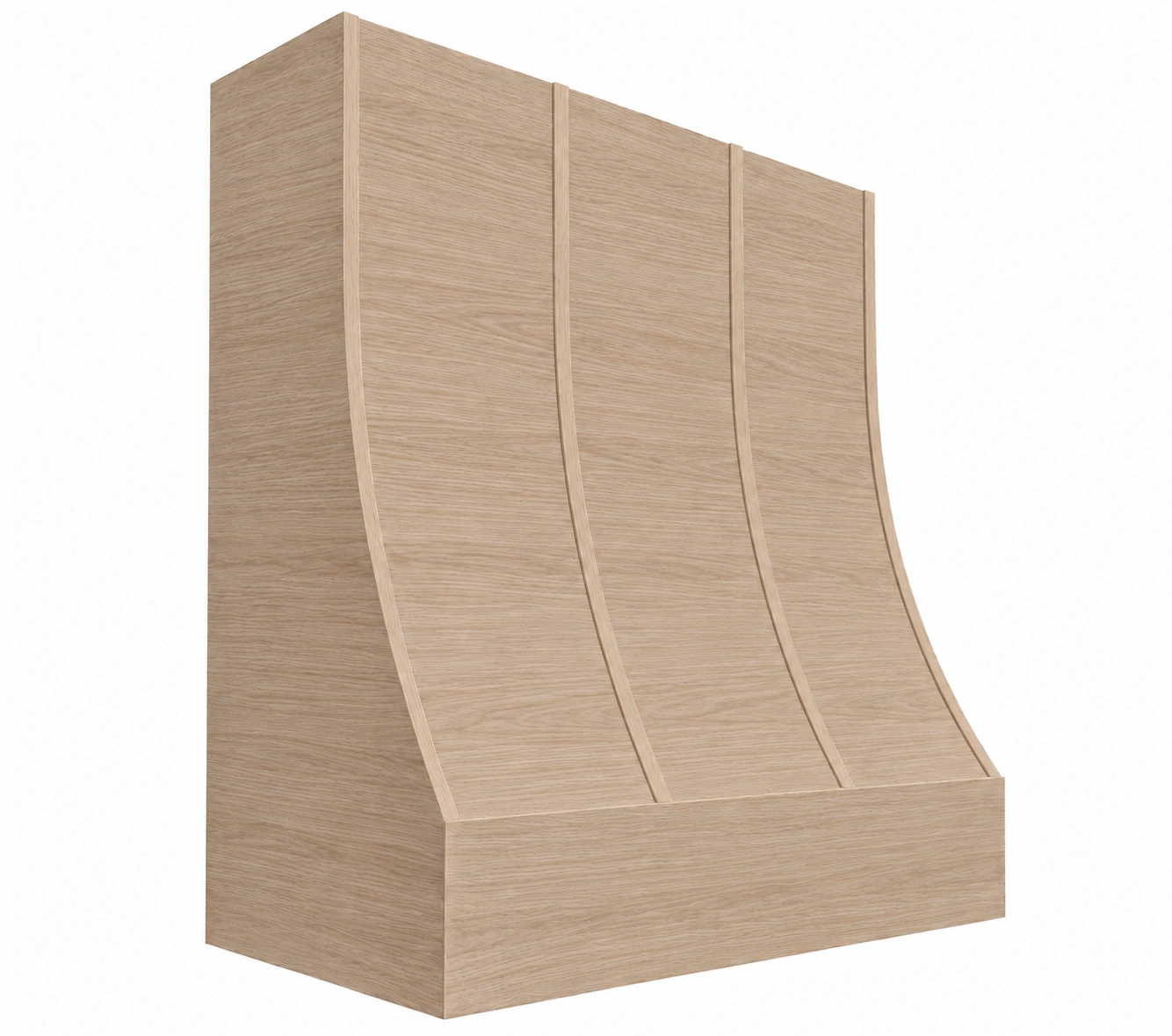 Oak Heritage wood hood shell