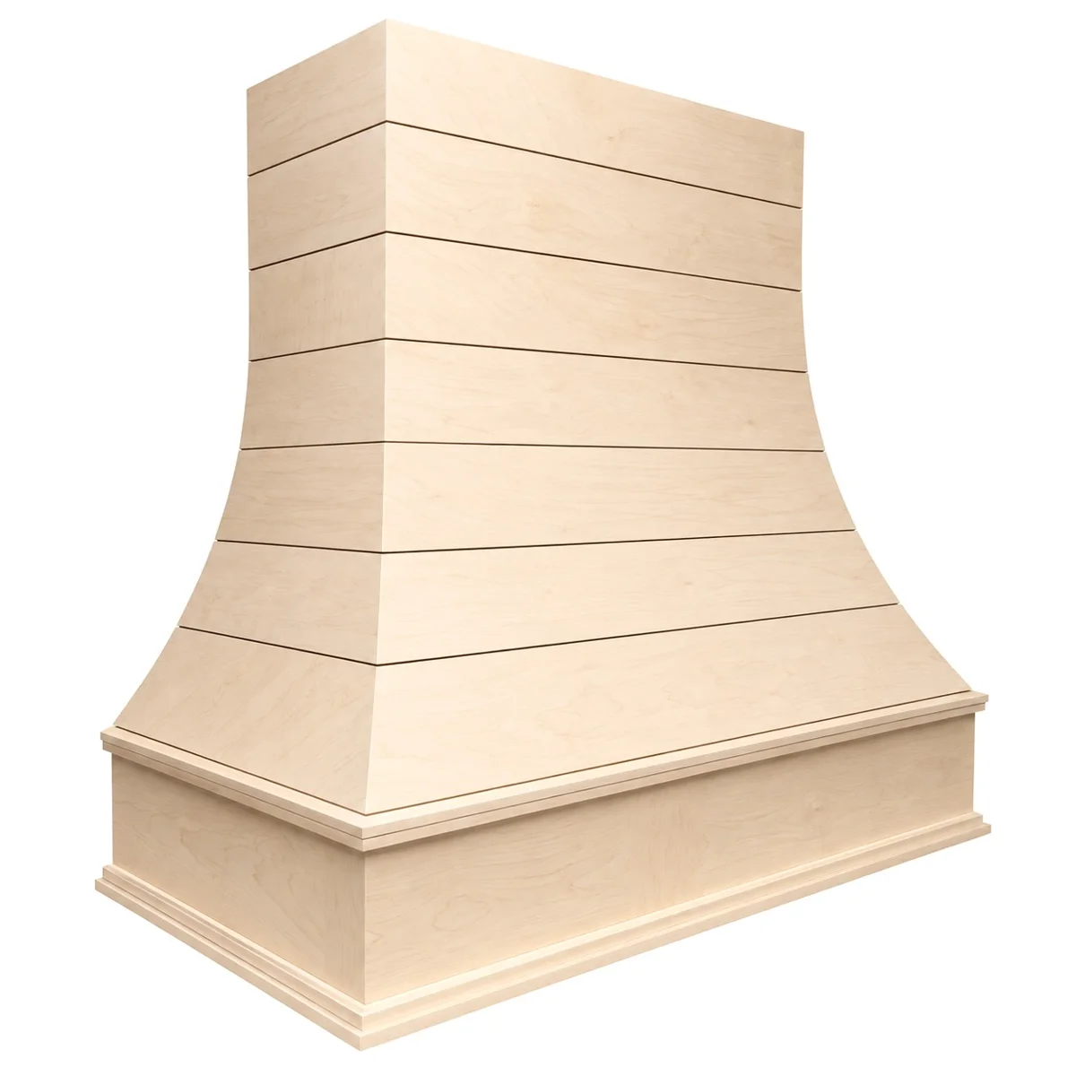 Rustic Lines wood hood shell