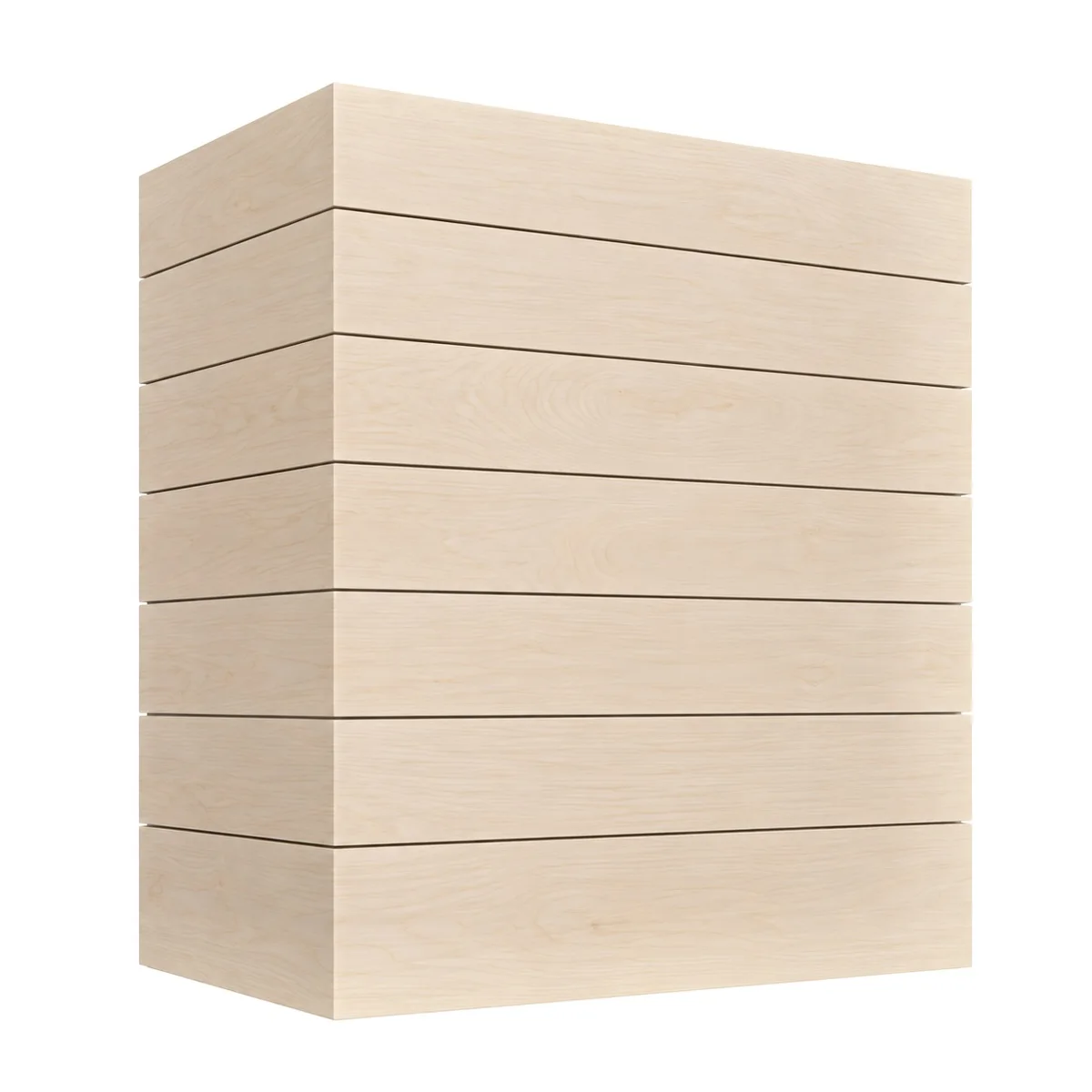 Shiplap Classic wood hood shell