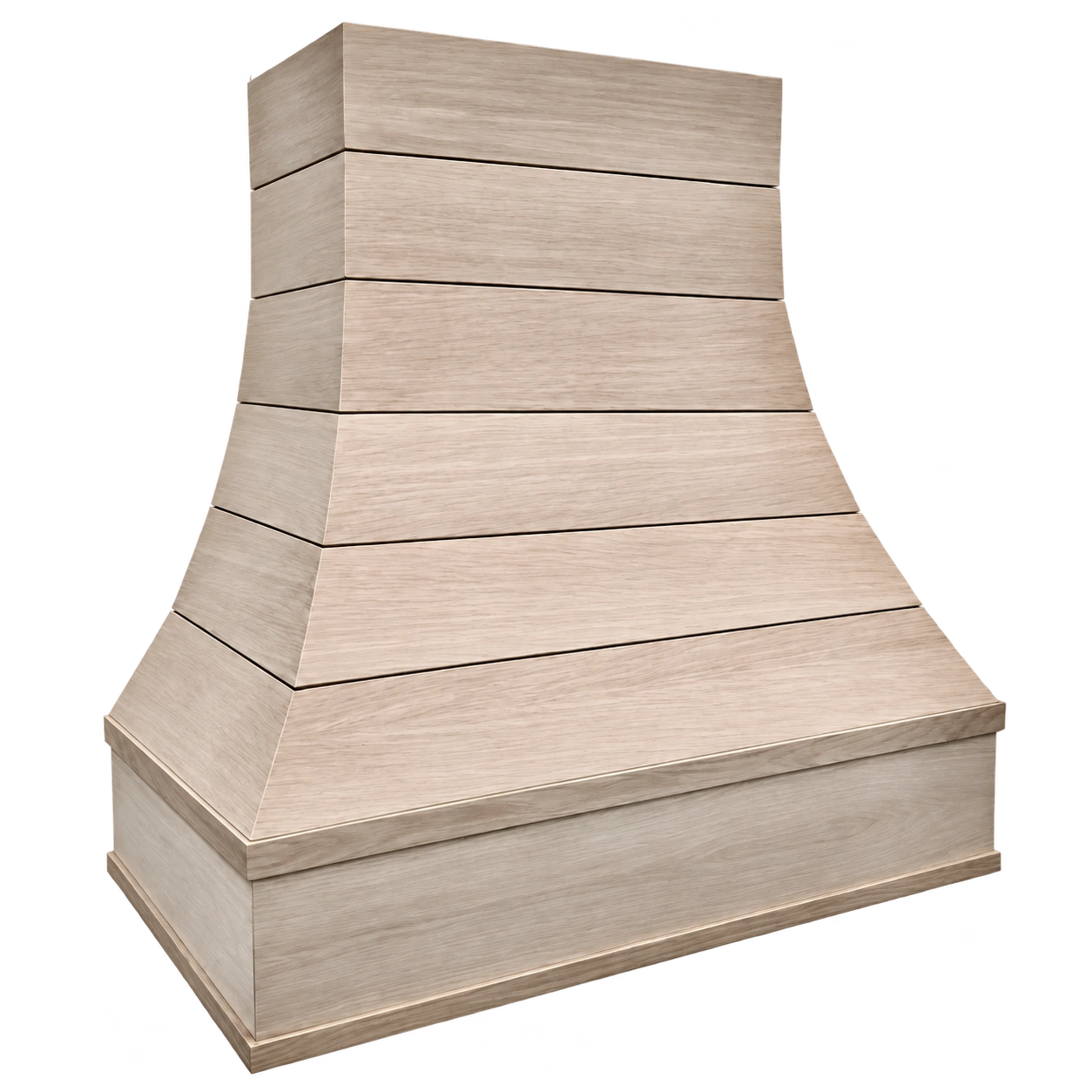 Whisper Oak wood hood shell