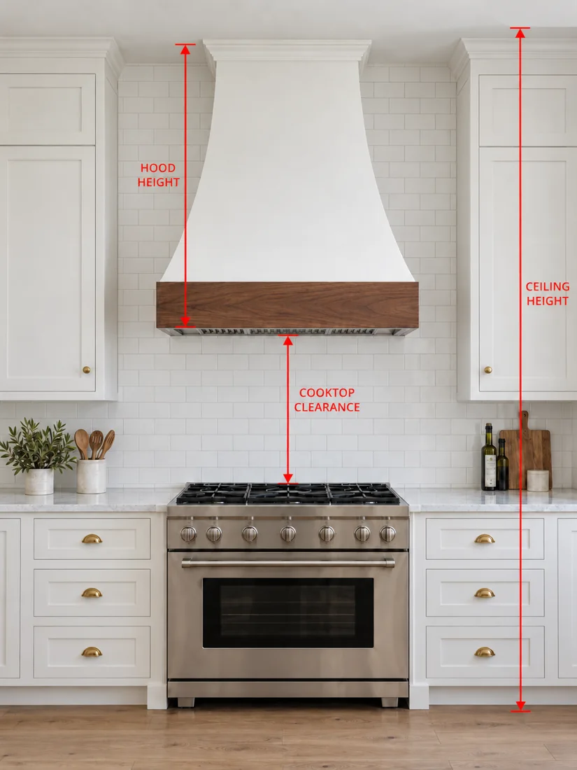Width, height & depth