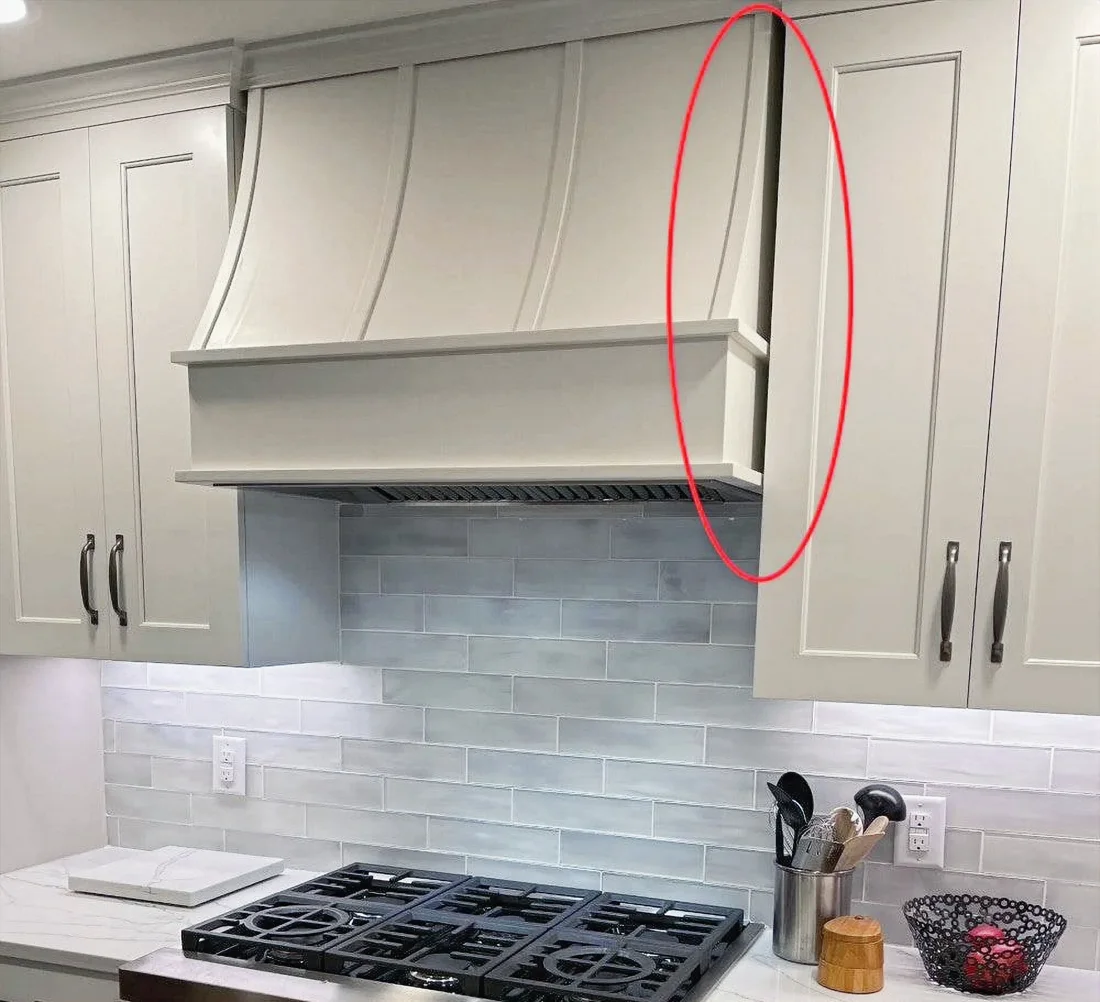 Full overlay cabinet doors